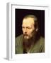 Portrait of Fyodor Dostoyevsky (1821-81) 1872-Vasili Grigorevich Perov-Framed Giclee Print