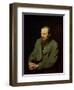 Portrait of Fyodor Dostoyevsky (1821-81) 1872-Vasili Grigorevich Perov-Framed Giclee Print