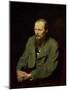 Portrait of Fyodor Dostoyevsky (1821-81) 1872-Vasili Grigorevich Perov-Mounted Giclee Print