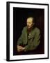 Portrait of Fyodor Dostoyevsky (1821-81) 1872-Vasili Grigorevich Perov-Framed Giclee Print