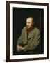 Portrait of Fyodor Dostoyevsky, 1872-Wassili Perow-Framed Giclee Print