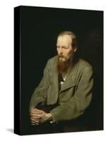 Portrait of Fyodor Dostoyevsky, 1872-Wassili Perow-Stretched Canvas