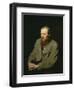 Portrait of Fyodor Dostoyevsky, 1872-Wassili Perow-Framed Giclee Print