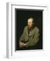 Portrait of Fyodor Dostoyevsky, 1872-Wassili Perow-Framed Giclee Print