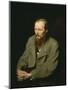 Portrait of Fyodor Dostoyevsky, 1872-Wassili Perow-Mounted Giclee Print