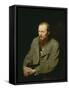 Portrait of Fyodor Dostoyevsky, 1872-Wassili Perow-Framed Stretched Canvas