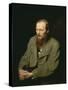 Portrait of Fyodor Dostoyevsky, 1872-Wassili Perow-Stretched Canvas