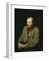 Portrait of Fyodor Dostoyevsky, 1872-Wassili Perow-Framed Giclee Print