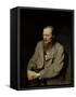 Portrait of Fyodor Dostoyevsky-Vasili Grigorevich Perov-Framed Stretched Canvas