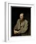 Portrait of Fyodor Dostoyevsky-Vasili Grigorevich Perov-Framed Art Print