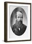 Portrait of Fyodor Mikhailovich Dostoyevsky (1821-81)-null-Framed Giclee Print