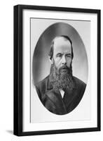 Portrait of Fyodor Mikhailovich Dostoyevsky (1821-81)-null-Framed Giclee Print