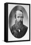 Portrait of Fyodor Mikhailovich Dostoyevsky (1821-81)-null-Framed Stretched Canvas