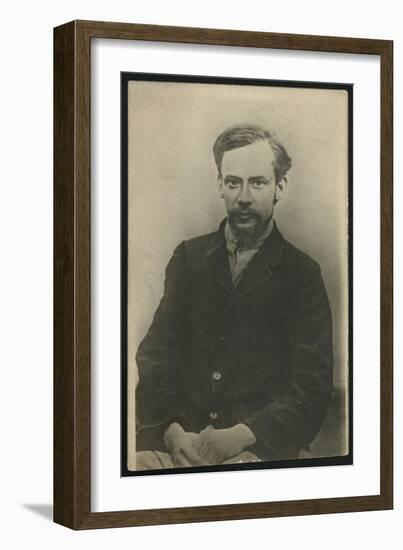 Portrait of Fyodor Mikhaylovich Dostoievsky-Russian Photographer-Framed Giclee Print
