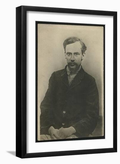 Portrait of Fyodor Mikhaylovich Dostoievsky-Russian Photographer-Framed Giclee Print