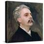 Portrait of Gabriel Faure (1845-1924)-John Singer Sargent-Stretched Canvas