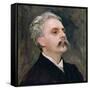 Portrait of Gabriel Faure (1845-1924)-John Singer Sargent-Framed Stretched Canvas