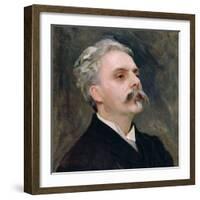 Portrait of Gabriel Faure (1845-1924)-John Singer Sargent-Framed Giclee Print