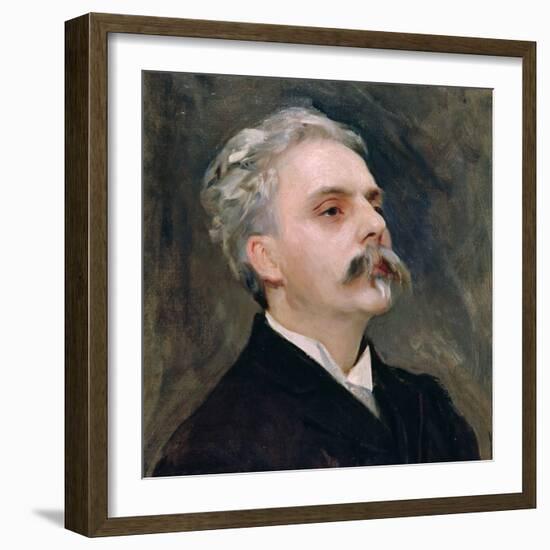 Portrait of Gabriel Faure (1845-1924)-John Singer Sargent-Framed Giclee Print