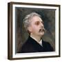 Portrait of Gabriel Faure (1845-1924)-John Singer Sargent-Framed Giclee Print