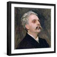 Portrait of Gabriel Faure (1845-1924)-John Singer Sargent-Framed Giclee Print