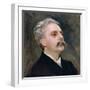 Portrait of Gabriel Faure (1845-1924)-John Singer Sargent-Framed Giclee Print