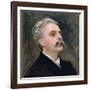 Portrait of Gabriel Faure (1845-1924)-John Singer Sargent-Framed Giclee Print