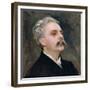 Portrait of Gabriel Faure (1845-1924)-John Singer Sargent-Framed Giclee Print