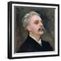 Portrait of Gabriel Faure (1845-1924)-John Singer Sargent-Framed Giclee Print