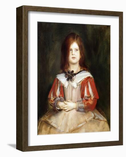 Portrait of Gabriella Lenbach, 1898-Franz Seraph von Lenbach-Framed Giclee Print