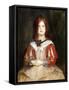 Portrait of Gabriella Lenbach, 1898-Franz Seraph von Lenbach-Framed Stretched Canvas