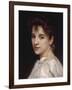 Portrait of Gabrielle Drienza, 1890-William Adolphe Bouguereau-Framed Giclee Print