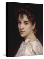Portrait of Gabrielle Drienza, 1890-William Adolphe Bouguereau-Stretched Canvas