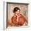 Portrait of Gabrielle in a Red Blouse, 1896-Pierre-Auguste Renoir-Framed Giclee Print