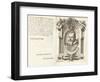 Portrait of Galileo Galilei, 1623-Francesco Villamena-Framed Giclee Print