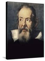 Portrait of Galileo Galilei-Justus Sustermans-Stretched Canvas