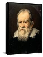 Portrait of Galileo Galilei-Francesco Boschi-Framed Stretched Canvas