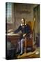 Portrait of Galileo Galilei-Stefano Bianchetti-Stretched Canvas