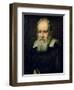 Portrait of Galileo Galilei-Justus Sustermans-Framed Giclee Print