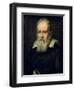 Portrait of Galileo Galilei-Justus Sustermans-Framed Giclee Print