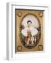 Portrait of Gaspard Deburau as Pierrot, circa 1815-A. Trouve-Framed Giclee Print