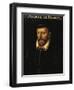 Portrait of Gaspard II De Chatillon Coligny-null-Framed Giclee Print