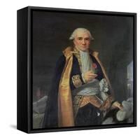 Portrait of Gaspard Monge-Jean Claude Naigeon-Framed Stretched Canvas