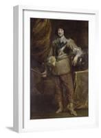 Portrait of Gaston of France, Duke of Orleans-Sir Anthony Van Dyck-Framed Giclee Print