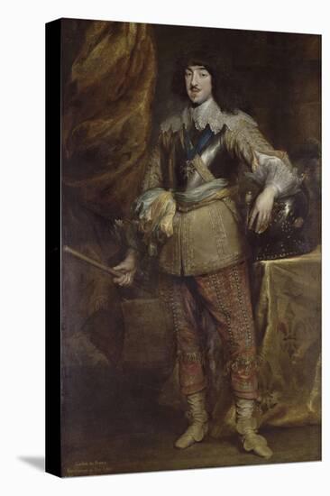 Portrait of Gaston of France, Duke of Orleans-Sir Anthony Van Dyck-Stretched Canvas