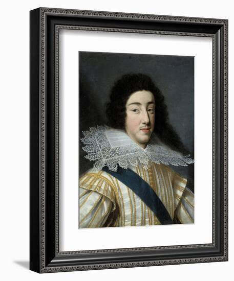 Portrait of Gaston of Orleans-null-Framed Giclee Print