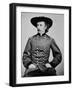 Portrait of General A. Custer-Mathew Brady-Framed Photographic Print