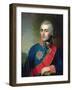 Portrait of General Aide-De-Camp Count Pyotr Tolstoy (1761-1844) 1799-Vladimir Lukich Borovikovsky-Framed Giclee Print