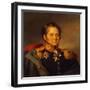 Portrait of General Alexander Alexandrovich Pisarev, before 1825-George Dawe-Framed Giclee Print