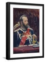 Portrait of General Alexei Nikolayevich Kuropatkin, C.1901-1902-Ilya Yefimovich Repin-Framed Giclee Print